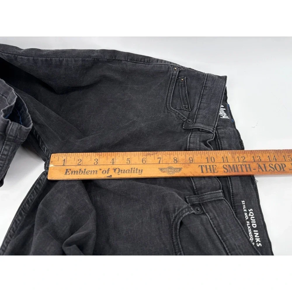 Mugsy Jeans, Designed in Chicago, Stretch Denim, Squid Inks, Men's Size 34x30
